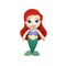 Wahu Aqua Pals Disney Classic Ariel Plush Water Toy for Kids Ages 2+, Fast-Drying Waterproof Plush Doll Toy for Pool and Bathtub, Large, Red/Green, 26"
